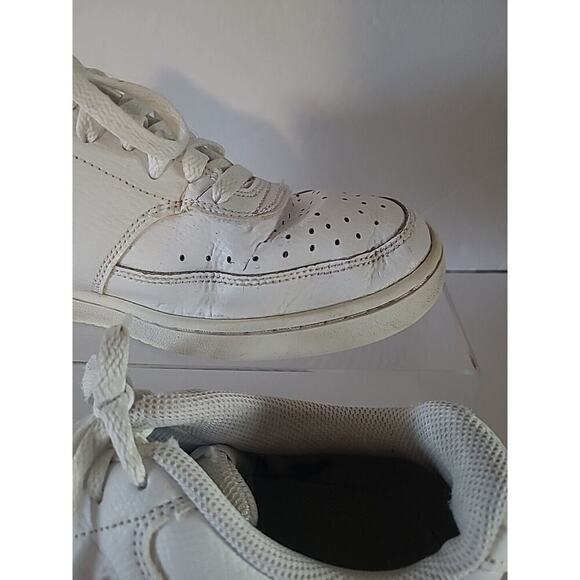 Nike WMS 7 Court Vision Low White Casual Shoes Sneakers Athleisure - Picture 4 of 12